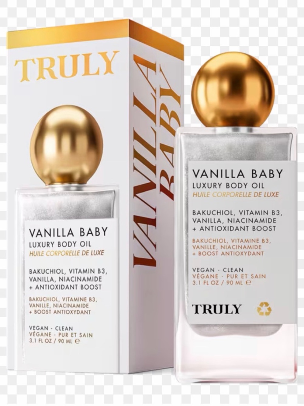 TRULY Vanilla Baby Luxury Body Oil β NIB